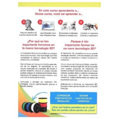 CoLiDo Curso Impresora 3D D1315 Series Nivel I RETAIL