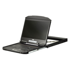 ATEN CL3100NX consola de rack 47 cm (18.5") 1366 x 768 Pixeles Metal, Pl&aacute;stico Negro 1U (Espera 4 dias)