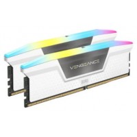 MEMORIA CORSAIR DDR5 32GB 2X16GB PC6400 VENGEANCE RGB BLANCA CMH32GX5M2B6400Z36W (Espera 4 dias)