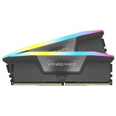 MEMORIA CORSAIR DDR5 32GB 2X16GB PC6400 VENGEANCE RGB CMH32GX5M2B6400Z36 (Espera 4 dias)