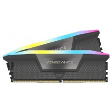 DDR5 32 GB(2X16KIT) 6600 VENGEANCE RGB BLACK CORSAIR (Espera 4 dias)