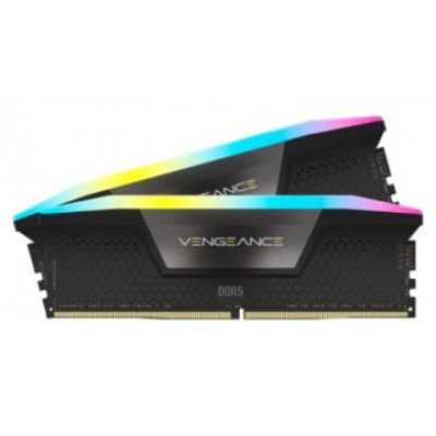 MEMORIA CORSAIR DDR5 64GB 2X32GB PC5600 VENGEANCE RGB CMH64GX5M2D5600Z40 (Espera 4 dias)