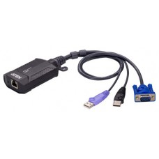 ATEN CN800-AT interruptor KVM Negro, Púrpura (Espera 4 dias)