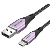 CABLE USB 2.0 A MICRO USB M-M 2 M PURPURA VENTION (Espera 4 dias)