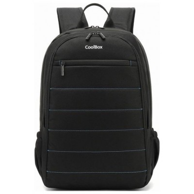Coolbox Mochila Portatil 15.6" Negro - Impermeable