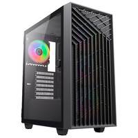 CAJA ATX COOLBOX GA300 GRID LINE ARGB CRISTAL TEMPLADO-13SX CAJA ATX COOLBOX GA300 GRID LINE ARGB CRISTAL TEMPLADO