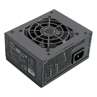 CoolBox Fuente Alim. SFX BLACK550 GR-S 550W Negra-SX9 CoolBox Fuente Alim. SFX BLACK550 GR-S 550W Negra