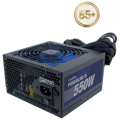 FUENTE ALIM. ATX 550W POWERLINE III COOLBOX (Espera 4 dias)-SX9 FUENTE ALIM. ATX 550W POWERLINE III COOLBOX (Espera 4 dias)
