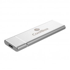 CAJA EXTERNA SSD M.2 NVMe MINICHASE N31 USB3.1 PLATA COOLBOX (Espera 4 dias)