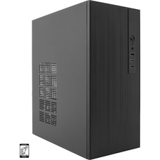 CAJA SEMITORRE/MICRO-ATX COOLBOX M460 500W USB-C NEGRA (Espera 4 dias)