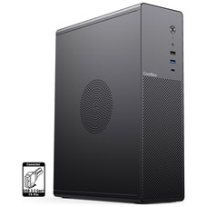 CAJA SOBREMESA MICROATX SLIM T100 USB-C NEGRO COOLBOX (Espera 4 dias)