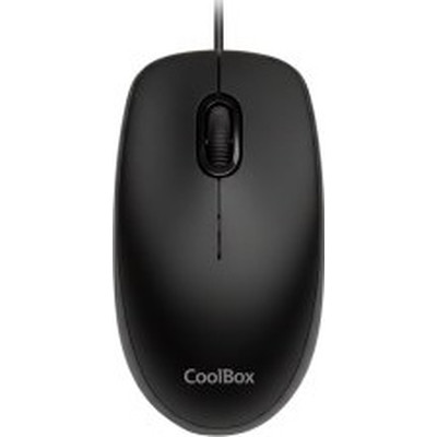 CoolBox Ratón U01 USB 1600DPI Negro-SX1 CoolBox Ratón U01 USB 1600DPI Negro