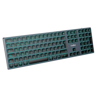 TECLADO COOLBOX MOONLIGHT B431 INALAMBRICO (Espera 4 dias)