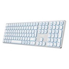 TECLADO WIRELESS MOONLIGHT B431 BLANCO COOLBOX (Espera 4 dias)