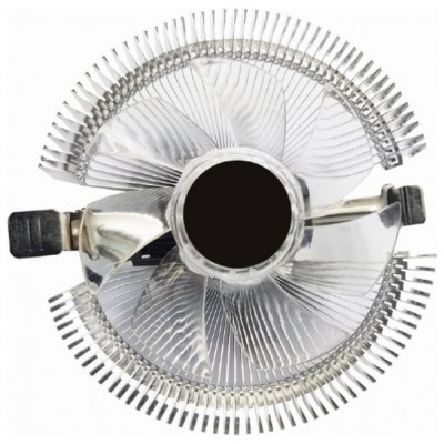 VENTILADOR DE REFRIGERACION GEMBIRD   DE CPU 9 CM 55 W LED AZUL 4 PIN