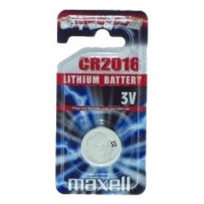 PILAS CR2016 MAXELL CR2016-B1 GD 3V BLISTER 1 UNIDAD-SX0 PILAS CR2016 MAXELL CR2016-B1 GD 3V BLISTER 1 UNIDAD