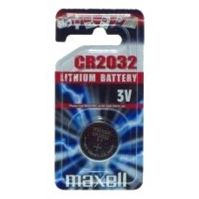 PILAS CR2032 MAXELL CR2032-B1 3V BLISTER 1 UNIDAD