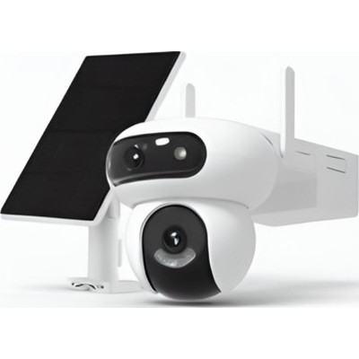 EZVIZ WIFI& 4G DUAL LENS HB90 C&Aacute;MARA A BATER&Iacute;A ROTATIVA 4MP+4MP PANEL SOLAR KIT (Espera 4 dias)