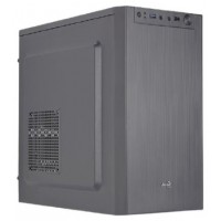 CAJA MICROATX AEROCOOL CS-108 BLACK FRONTAL CON DISENO