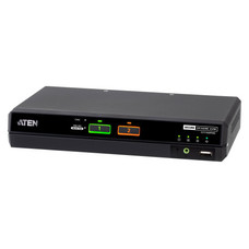 ATEN Conmutador KVM universal seguro de doble monitor con 2 puertos USB 5K DisplayPort/HDMI y CAC (compatible con PSD PP v4.0) (Espera 4 dias)