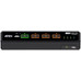 ATEN Conmutador KVM universal seguro de 4 puertos USB 5K DisplayPort/HDMI con doble monitor y CAC (compatible con PSD PP v4.0) (Espera 4 dias)