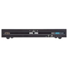 ATEN Switch KVM de seguridad avanzada DVI USB de 2 puertos con CAC (compatible con PSD PP v4.0) (Espera 4 dias)