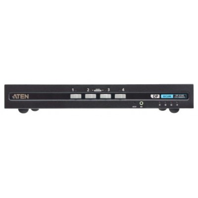 ATEN Switch KVM de seguridad avanzada DisplayPort USB de 4 puertos (compatible con PSD PP v4.0) (Espera 4 dias)