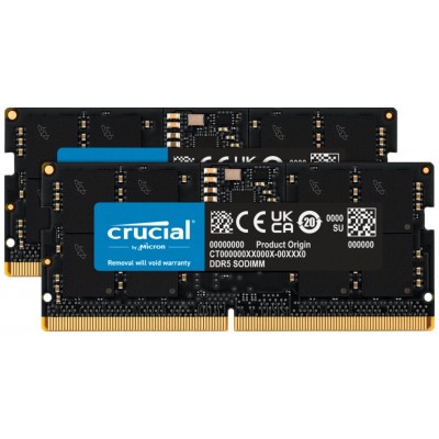DDR5 SODIMM CRUCIAL 2X 16GB 4800