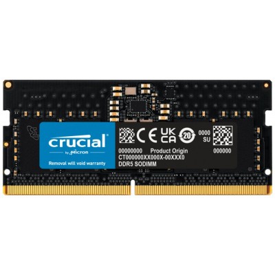 Crucial CT8G48C40S5 8GB soDIMM CL40 4800MHz DDR5