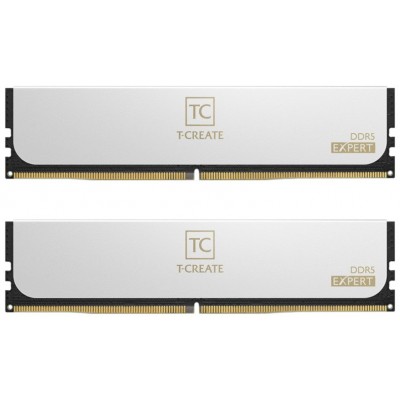 DDR5 TEAMGROUP T-CREATE EXPERT 24GBx2 7200 BLANCO CL34-42-42-84 1.4V-SX43 DDR5 TEAMGROUP T-CREATE EXPERT 24GBx2 7200 BLANCO CL34-42-42-84 1.4V