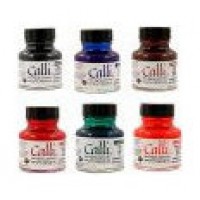 SET TINTA CALIGRAFÍA 6 COLORES SURTIDOS (6X 29,5ML) DALER ROWNEY D604300010 (Espera 4 dias)