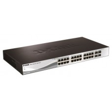 24 puertos 10/100/1000 + 4 puertos Gigabit