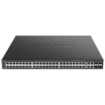 D-Link DGS-2000-52MP Switch L2 48xGB PoE 4xGbE/SFP