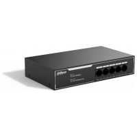 SWITCH IT DAHUA DH-SG1005LP 5-PORT ECONOMICAL GIGABIT SWITCH WITH 4-PORT POE