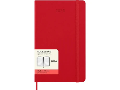 AGENDA 2026 TAPA DURA 12 MESES DIARIA L (13 X 21 CM) ROJO MOLESKINE DHF212DC3Y26 (Espera 4 dias)-SX2 AGENDA 2026 TAPA DURA 12 MESES DIARIA L (13 X 21 CM) ROJO MOLESKINE DHF212DC3Y26 (Espera 4 dias)