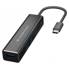 HUB 3.1 USB-C CONCEPTRONIC DONN08 3 PUERTOS USB 3.0