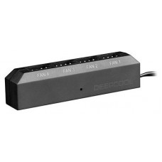 HUB VENTILADORES DEEPCOOL FH-04 HUB 4 PUERTOS NEGRO