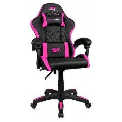 DRIFT Silla Gaming DR35 Negra-fucsia
