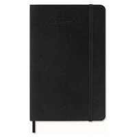 AGENDA 18 MESES 2024-2025 SEMANAL P (9 X 14 CM) NEGRA TAPA BLANDA MOLESKINE DSB18WN2Y25 (Espera 4 dias)