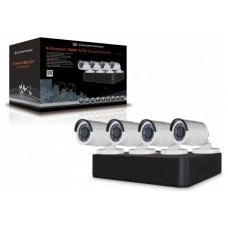 KIT VIDEOVIGILANCIA 1080P LEVEL ONE DSK-4001 4 CANALES