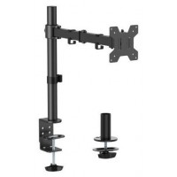 AISENS - SOPORTE DE MESA ECO GIRATORIO E INCLINABLE PARA MONITOR/TV 10KG (3 PIVOTES, 1 BRAZO) DE 17-32, NEGRO