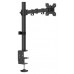 AISENS - SOPORTE DE MESA ECO GIRATORIO E INCLINABLE PARA MONITOR/TV 10KG (3 PIVOTES, 1 BRAZO) DE 17-32, NEGRO