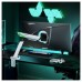 AISENS - SOPORTE DE MESA GAMING CONTRAPESO GIRATORIO E INCLINABLE PARA MONITOR/TV 16KG (3 PIVOTES, 1 BRAZO) DE 17-49, NEGRO-BLANCO
