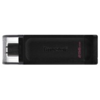 PENDRIVE KINGSTON 256GB USB-C 3.2 DT70 NEGRO (Espera 4 dias)