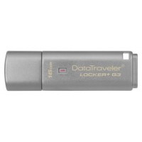 USB DISK 16 GB DATATRAVELER LOCKER+ G3 USB 3.0 KINGSTON (Espera 4 dias)