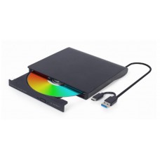 UNIDAD DE DVD USB EXTERNA GEMBIRD NEGRA-SX2 UNIDAD DE DVD USB EXTERNA GEMBIRD NEGRA