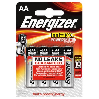 BLISTER 8 + 4 PILAS MAX TIPO LR6 (AA) ENERGIZER E301531604 (Espera 4 dias)