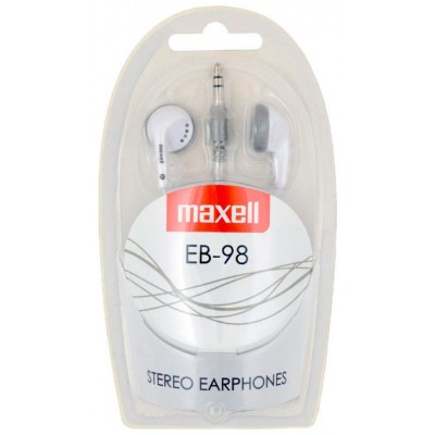 AURICULAR INTRAUDITIVO MAXELL EB-98 BLANCO JACK 3.5mm