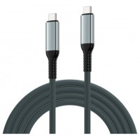CABLE EWENT USB 4 GEN3 TIPO-C/M A TIPO-C/M FABRIC 2M (Espera 4 dias)-3SX CABLE EWENT USB 4 GEN3 TIPO-C/M A TIPO-C/M FABRIC 2M (Espera 4 dias)