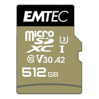 MEMORIA SD MICRO 512GB EMTEC SPEEDIN PRO 100MB/S SD +